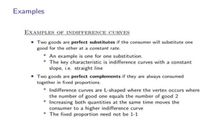 Understanding Consumer Preferences: Indifference Curves and Marginal ...
