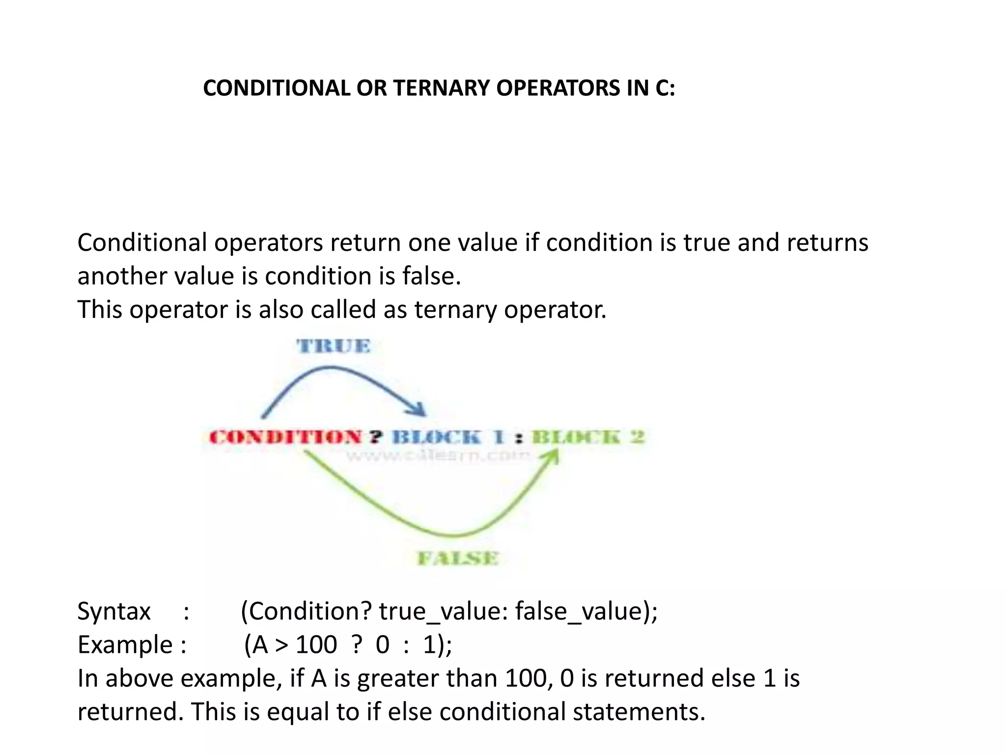 Control Structures in C | PPTX | Programming Languages | Computing