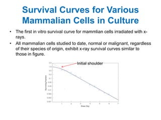 Chapter3 cell survival curve | PPTX