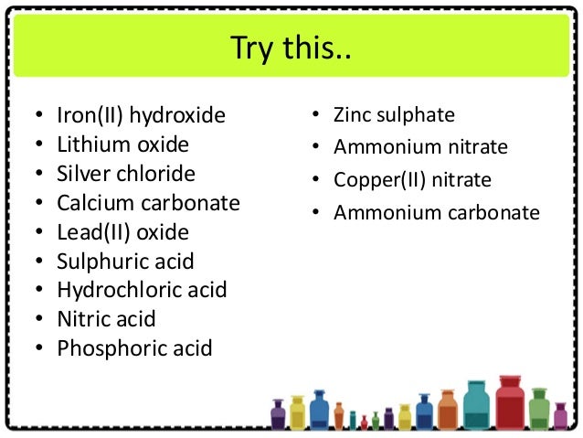 chapter 3 chemical formulae and equations copper oxide formula