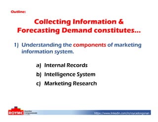 Chapter 3 Collecting Information & Forecasting Demand | PDF