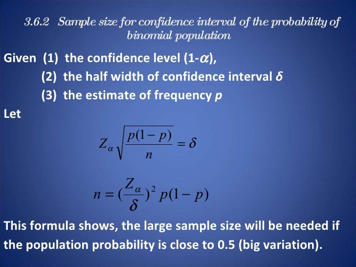 Chapter 3 Confidence Interval
