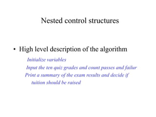 Chapter 3 Control structures.ppt