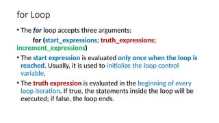 Chapter 3 Control Structures in php.pptx