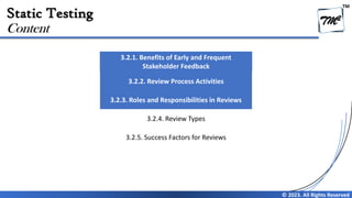 Chapter 3 - Static Testing (Review) V4.0 | PDF
