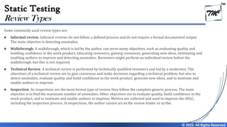 Chapter 3 - Static Testing (Review) V4.0 | PDF