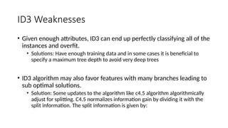 Ib3 Algorithm Instances Chapter 3 Decision Trees.pptx by mark magumba | PPTX