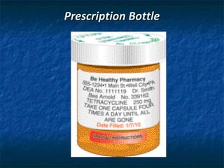 Prescription Bottle
 