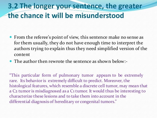 make your sentence better