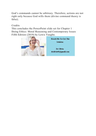 Chapter 3evaluating Moral Argumentswhat Is Moral Reasoning Docx