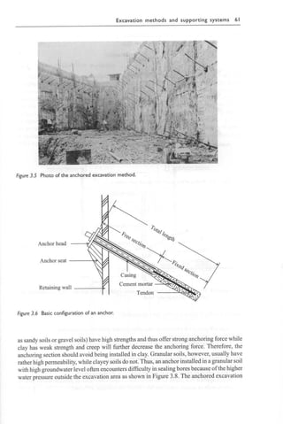 Chapter 3  excavation methods and lateral supporting systems