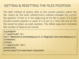 Chapter 3 File Handling.pptx its impotent | PPTX
