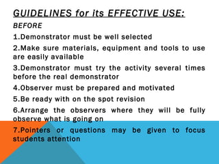 Selection & use of teaching strategies & different approaches | PPT