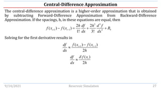 Chapter 3 finite difference calculus (temporarily) | PPT