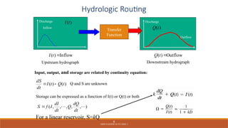 Comprehensive Flood Routing Techniques in Hydrology and Engineering | PPTX