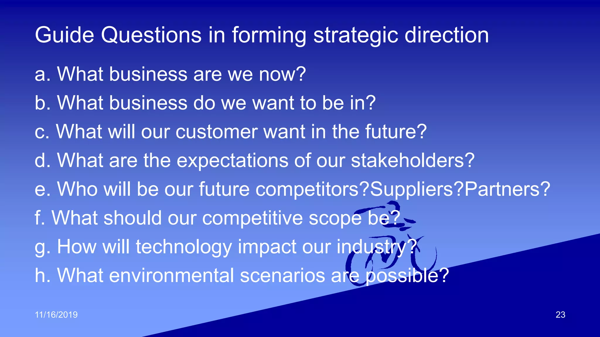 Chapter 3 formulating strategies | PPT