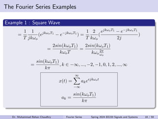 chapter3_fourier_series. on signal and system | PDF