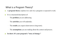 Chapter 3 Frameworks to describe program theories (1).pptx