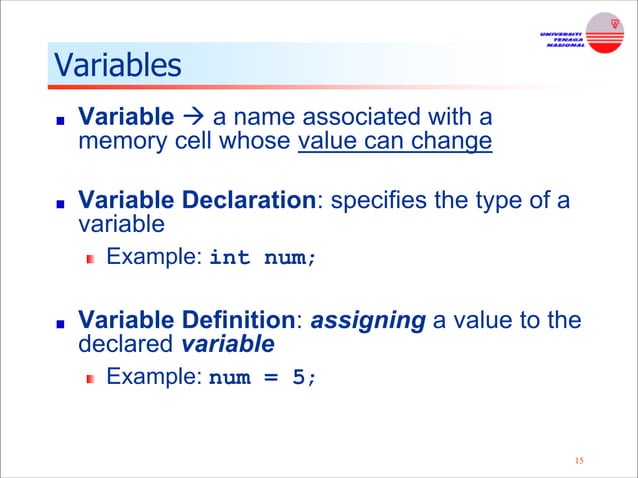 Fundamental of C Programming Language and Basic Input/Output Function | PPT