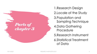 parts of qualitative research chapter 3