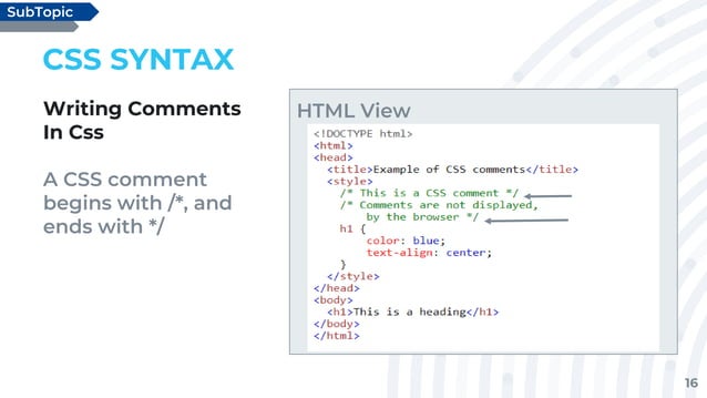 CHAPTER 3_ Getting Started with CSS Module | PPT