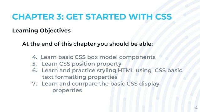 CHAPTER 3_ Getting Started with CSS Module | PPT