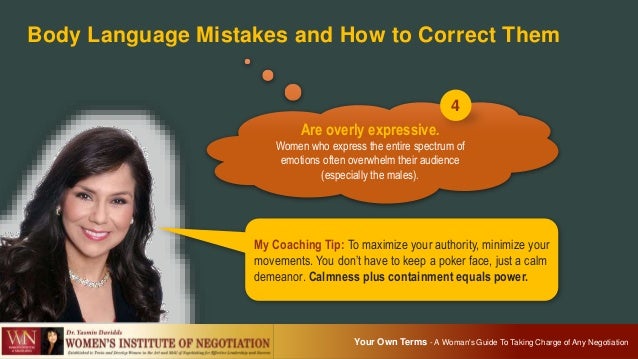 How Not To Sabotage Your Negotiating Power