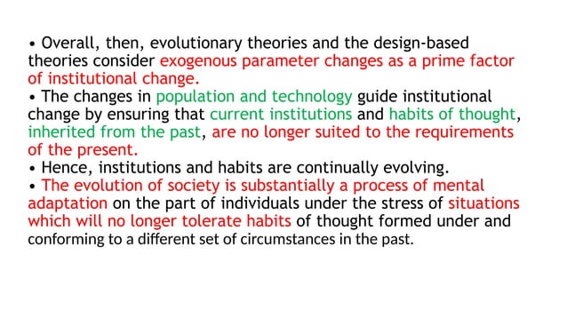 Chapter 3 institutional change.pptx YADN | PPTX