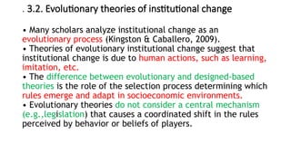 Chapter 3 institutional change.pptx YADN | PPTX