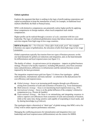 Chapter 3 international human resource management