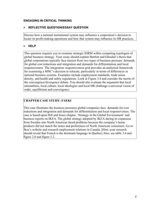 Chapter 3 international human resource management