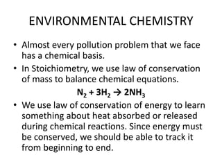 Chapter 3; key principles of engineering and science for environmental ...