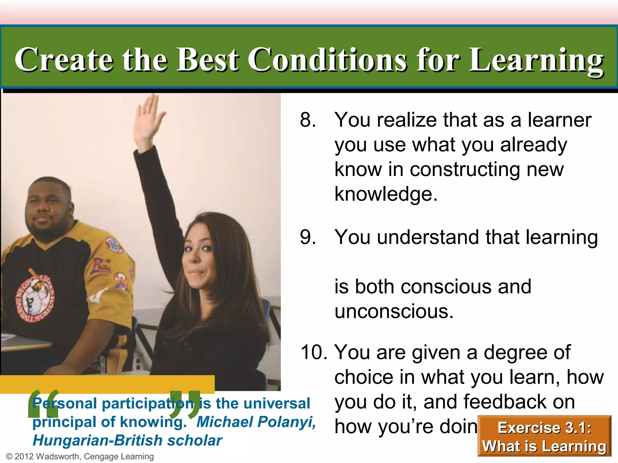 Chapter 3 learning styles | PPT