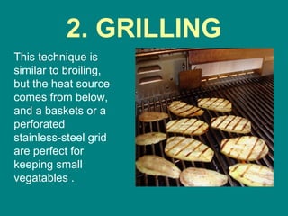 Chapter 3 lesson 2preparing vegetable dishes | PPT