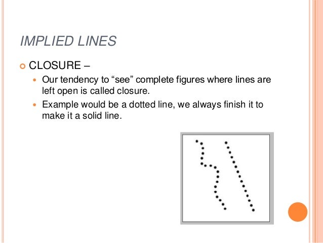 Implied Lines In Art : Chapter line