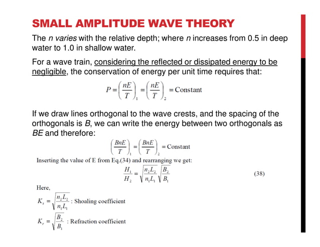 Chapter 3 linear wave theory and wave propagation | PDF