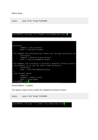 Chapter 4 Linux Basic Commands | DOCX