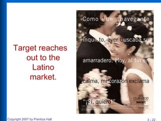 Target reaches out to the Latino market. 
