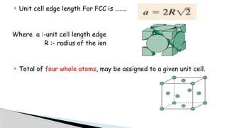 Comprehensive Overview of Crystalline Solids Structure and Properties ...