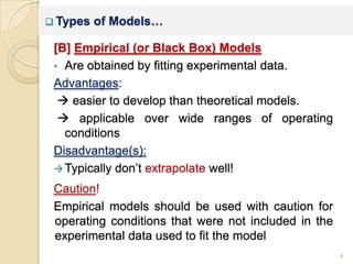 Chapter 3 mathematical modeling | PPTX