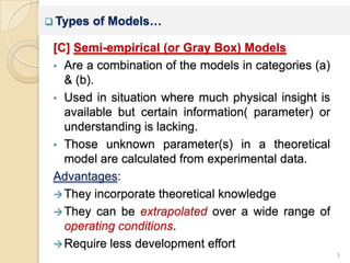 Semi Model Example Chapter 3 mathematical modeling | PPTX