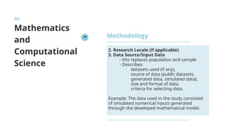 Chapter 3: Methodology. This is a chapter where researchers can decide ...