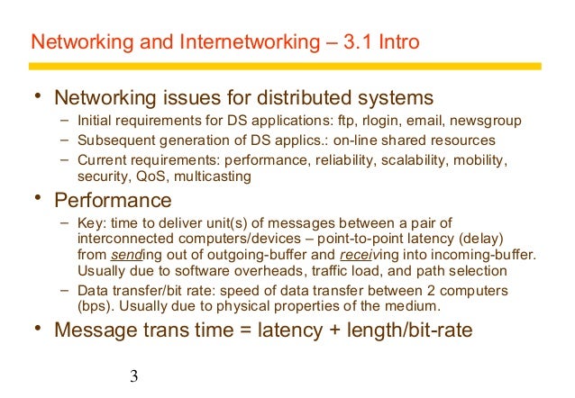 Chapter 3 networking and internetworking