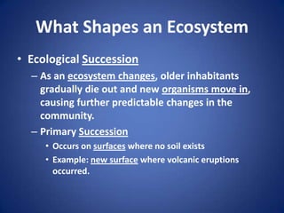 Chapter 3 notes communities, biomes and ecosystems | PPTX