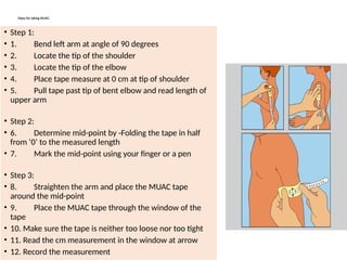 Muac How To Guide Chapter 3 Nutrition Assessment (nutrition).pptx