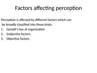 Person perception behavioural psychology | PPTX