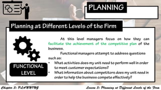 Chapter 3 planning | PDF