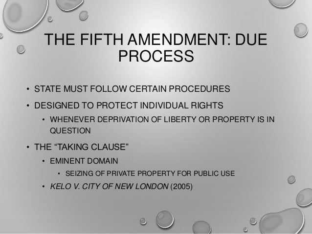 Due process clause 14th amendment - miloshore