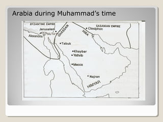 Arabia during Muhammad’s time
 