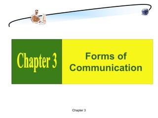 Forms of
Communication



Chapter 3
 